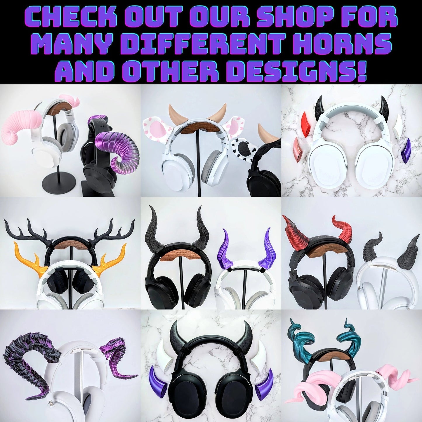 Demon Headphone Horns V2