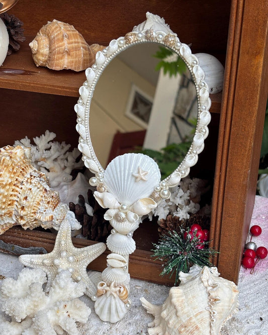 Seashell Hand Mirror
