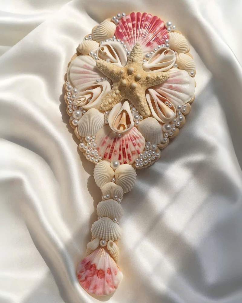 Seashell Hand Mirror