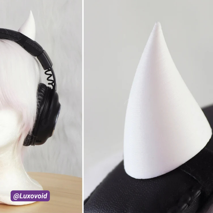 Red Devil Headset Horns