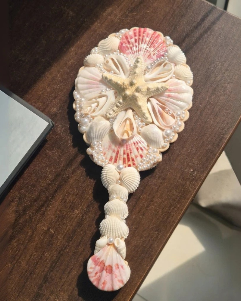 Seashell Hand Mirror