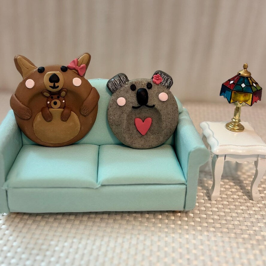 Cute Animals Worry Stones