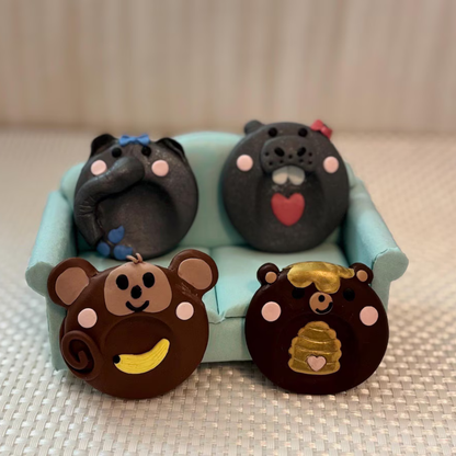 Cute Animals Worry Stones