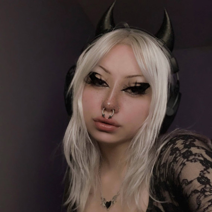 Demon Horns Clip V1 – 3D Printed