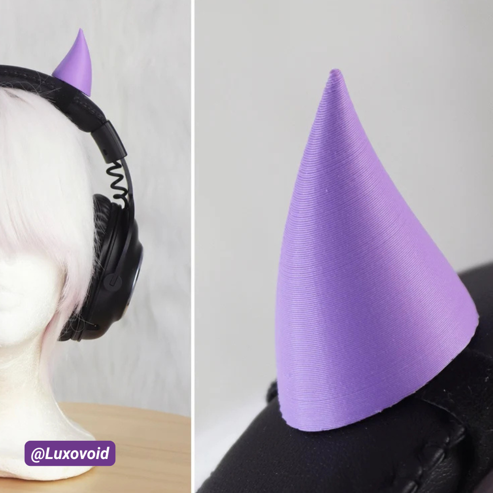 Red Devil Headset Horns