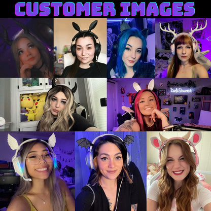 Bear Ears Headset Clips