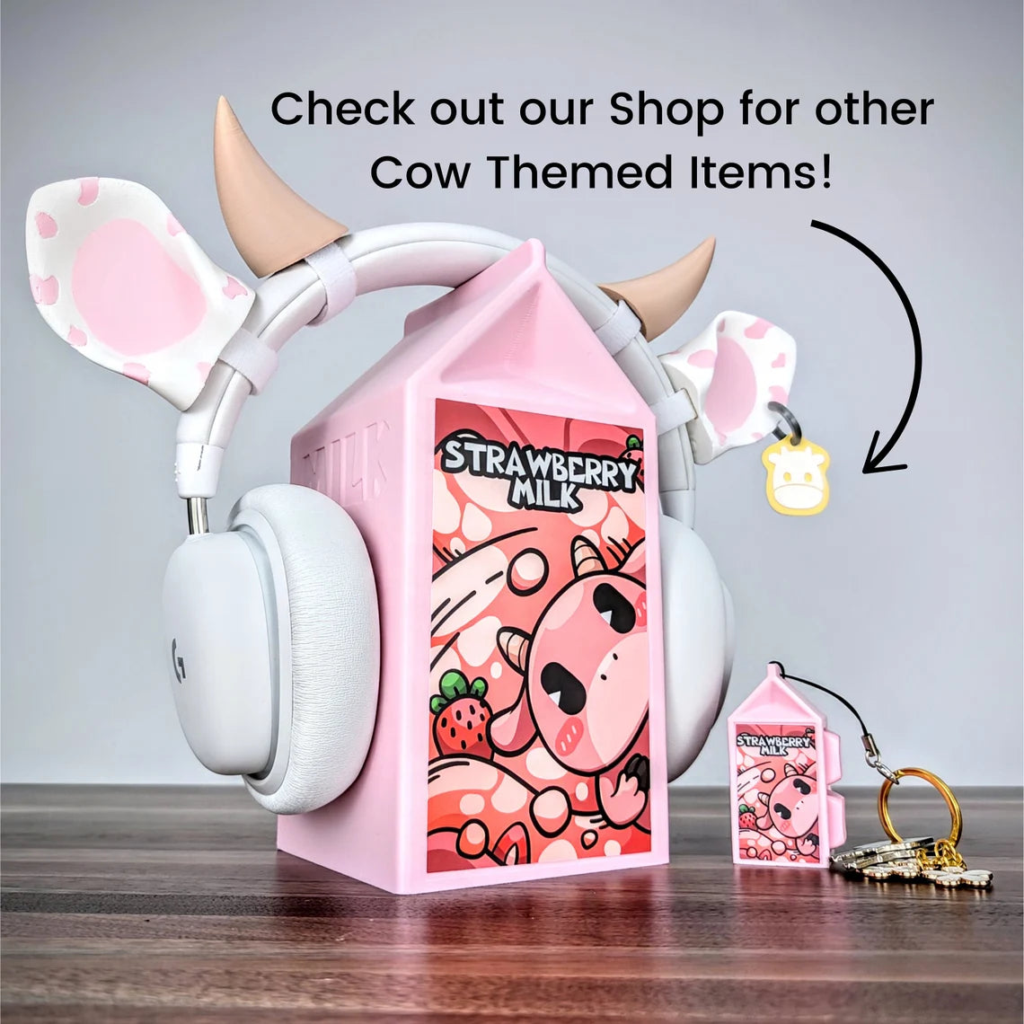 Cow Ears for Headphones