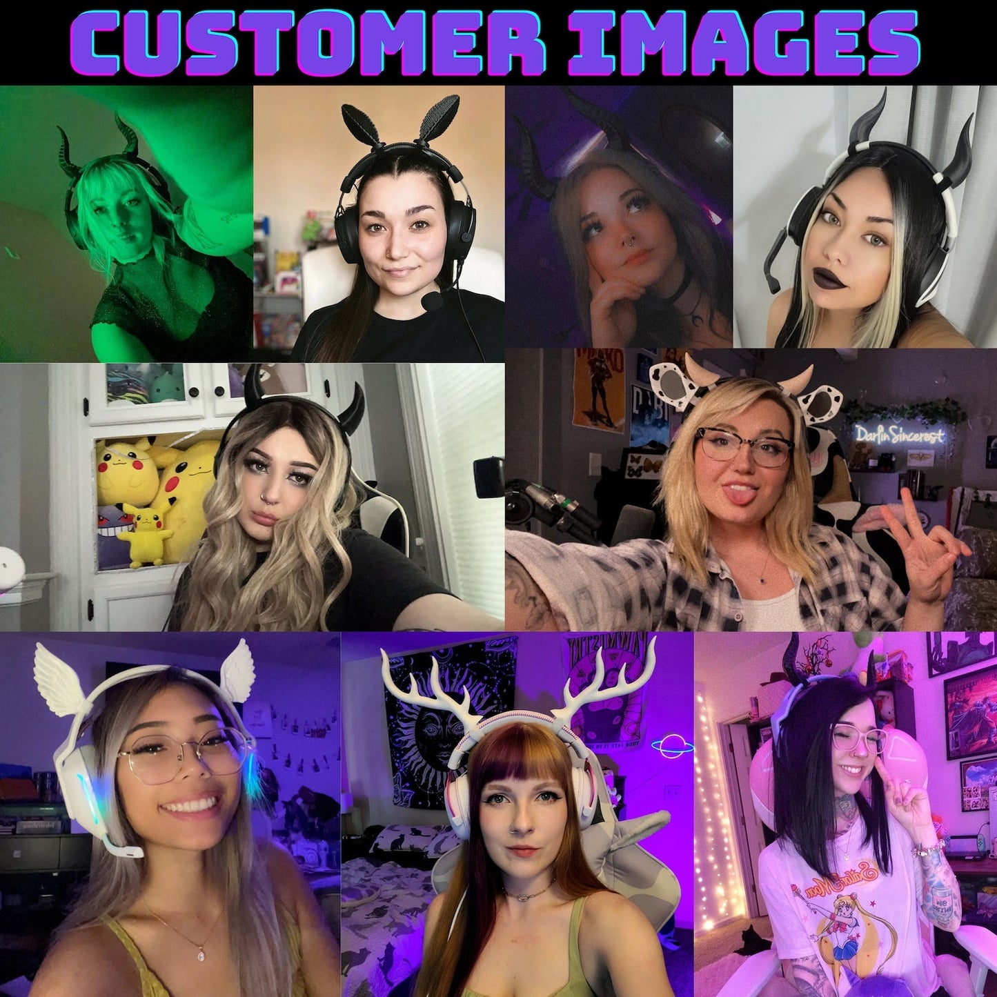 Demon Headphone Horns V2