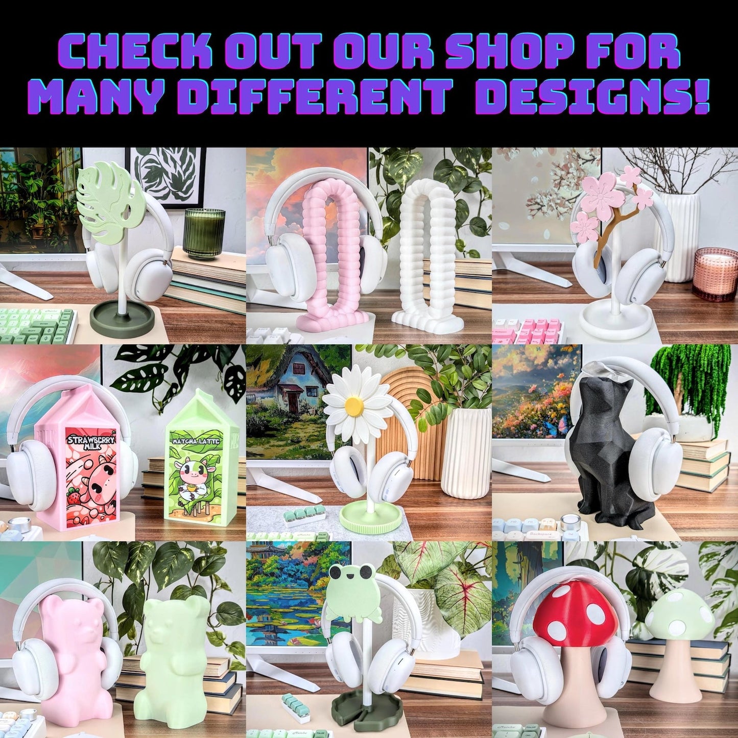 Cloud Headphone Stand