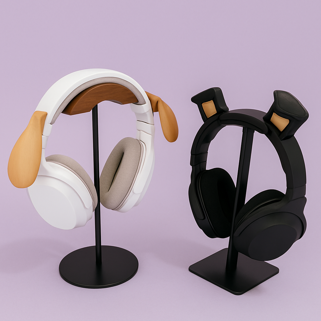 Puppy Ears Headset Clips