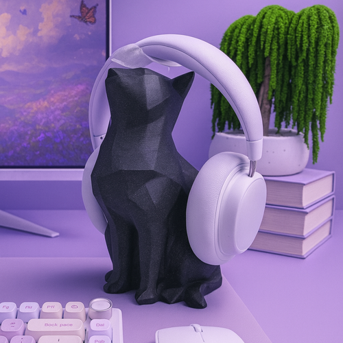 Cat Headset Holder