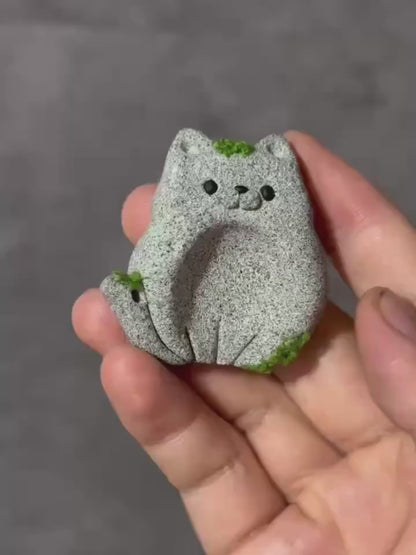 Cat Worry Stone – Stress Relief Toy